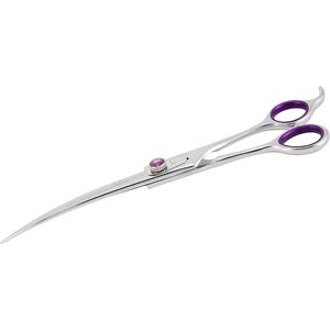 Kenchii Scorpion Curved Dog & Cat Shears, 8-in