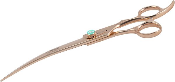 Kenchii Rosé Curved Dog & Cat Shears, 8-in slide 1 of 1