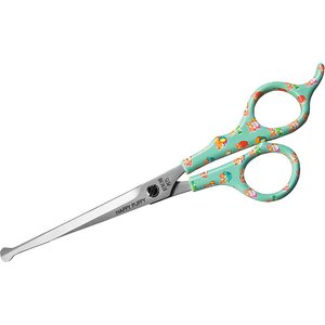 Kenchii Happy Puppy Ball Tip Dog & Cat Shears, 6.5-in