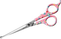 Kenchii Happy Kitty Ball Tip Dog & Cat Shears, 6.5-in