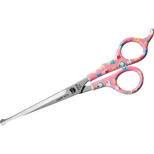 Kenchii Happy Kitty Ball Tip Dog & Cat Shears, 6.5-in