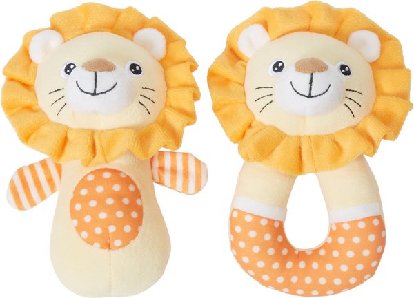 Frisco Lion Plush Multipack Puppy Toy, 2 count slide 1 of 4