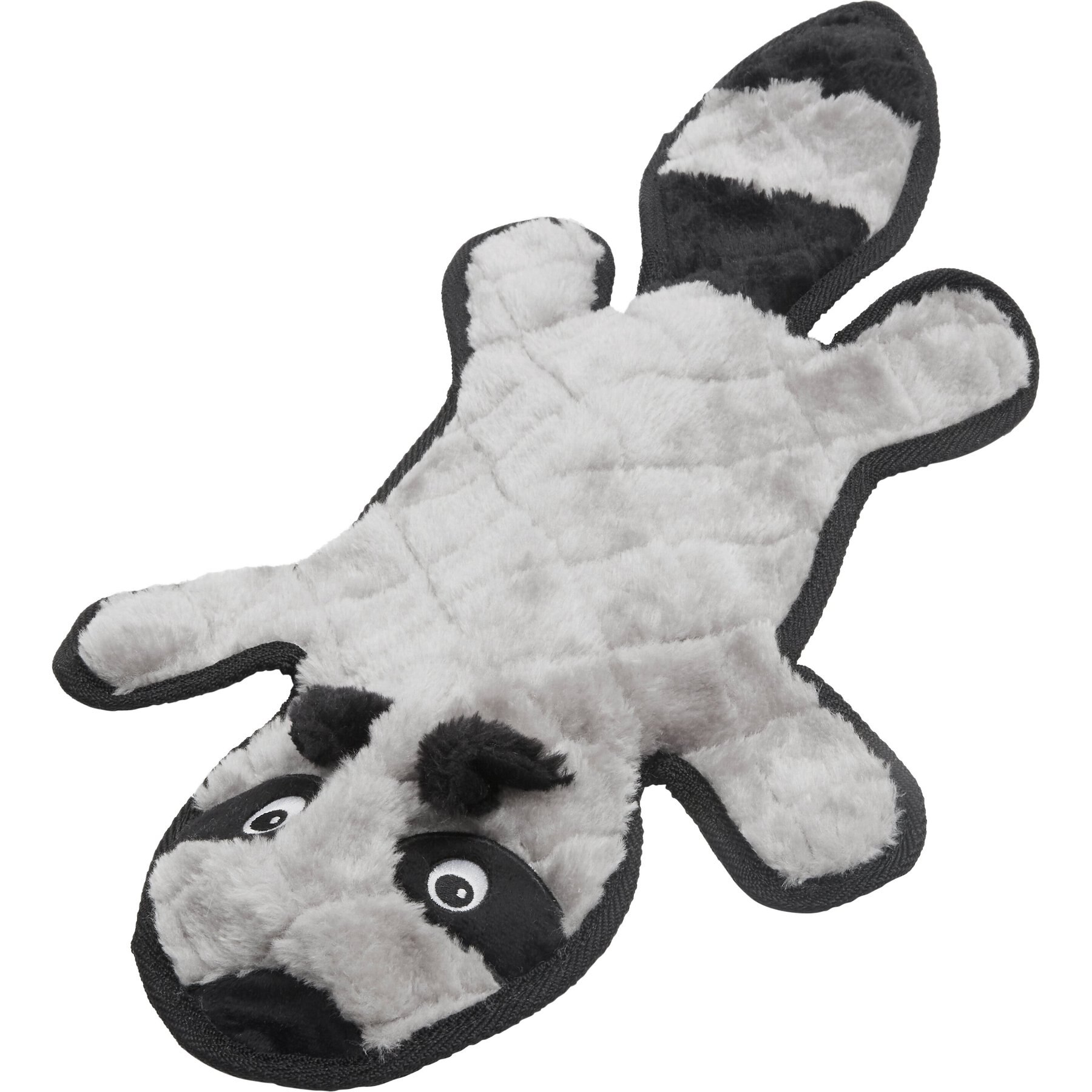 Frisco Flat Plush Squeaking Alligator Dog Toy, Medium