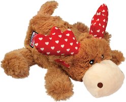 KONG Marvin The Moose Cozie Squeaky Dog Toy, Medium