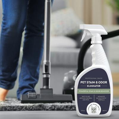 Show full view: Smiling Paws Pets Dog & Cat Stain & Odor Eliminator, 32-fl oz bottle slide 4 of 7