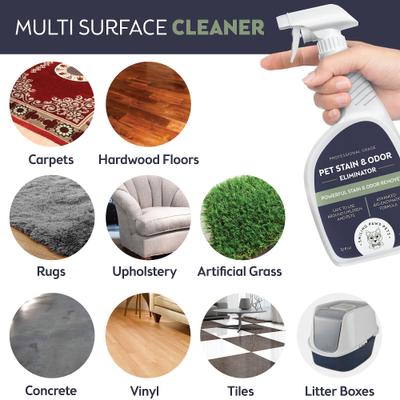 Show full view: Smiling Paws Pets Dog & Cat Stain & Odor Eliminator, 32-fl oz bottle slide 7 of 7