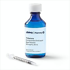 Trilostane Compounded Oral Liquid Beef Flavored for Dogs & Cats, 30-mg/mL, 60 mL