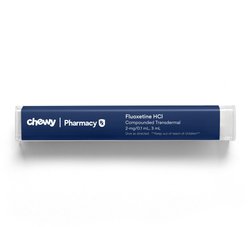 Fluoxetine HCl Compounded Transdermal for Cats, 2-mg/0.1 mL, 3 mL, 2 Clicks=0.1-mL
