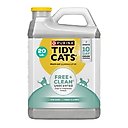 Tidy Cats Free & Clean Unscented Clumping Clay Cat Litter, 20-lb jug, case of 2