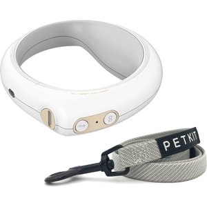 PETKIT Go Smart Bluetooth Activity Monitor Dog Leash, White