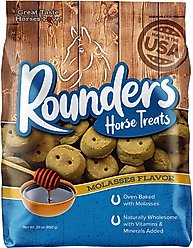 Blue Seal Rounders Molasses Flavor Horse Treats, 30-oz bag