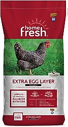 Blue Seal Home Fresh Extra Egg Layer 16% Protein Crumbles Chicken Feed, 25-lb bag
