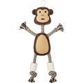 Bones & Chews Rope Monkey with Bone Dog Toy, 14"
