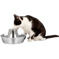 PetSafe Seaside Stainless Steel Cat Water Fountain, 60-oz