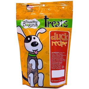 Healthy Dogma Grain-Free Duck Recipe Bones Dog Treats, 6-oz bag