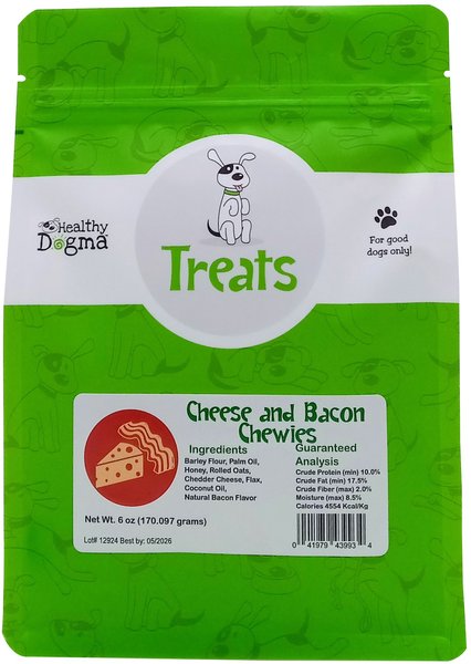 Nylabone Healthy Edibles Chewy Bites Beef & Cheese Flavor Dog Training Treats, 6-oz bag