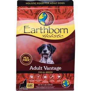Earthborn Holistic Adult Vantage Natural Dry Dog Food, 4-lb bag