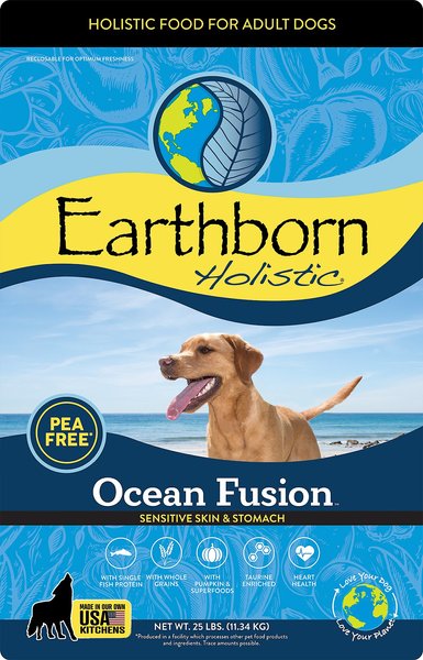 Earthborn Holistic Ocean Fusion Natural Dry Dog Food, 25-lb bag slide 1 of 9