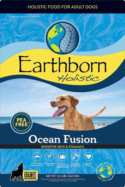 Earthborn Holistic Ocean Fusion Natural Dry Dog Food, 12.5-lb bag slide 1 of 9