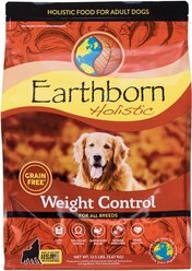 Earthborn Holistic Weight Control Chicken Meal & Vegetables Grain-Free Dry Dog Food, 12.5-lb bag