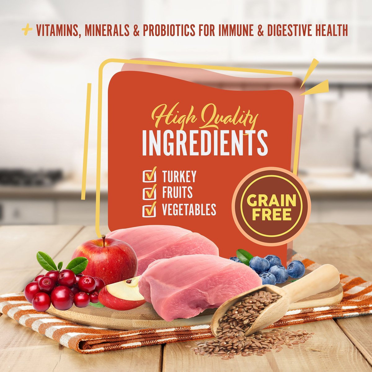 EARTHBORN HOLISTIC Weight Control Chicken Meal & Vegetables GrainFree