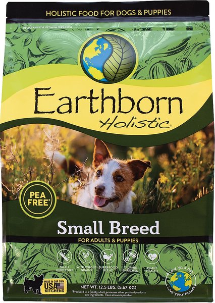 Earthborn Holistic Small Breed Dry Dog Food, 12.5-lb bag slide 1 of 9