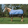 Weaver Leather Economy 600D Turnout Horse Blanket, Blue, 75-in