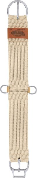 Weaver Equine Mohair Blend 27 Strand Straight Smart Cinch & Roll Snug Horse Cinch Buckle