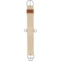 Weaver Leather Mohair Blend 27 Strand Straight Smart Cinch & Roll Snug Horse Cinch Buckle, 22-in