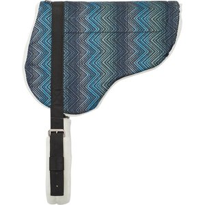 Weaver Leather Bareback Merino Wool Fleece Liner Horse Saddle Pad, Blue