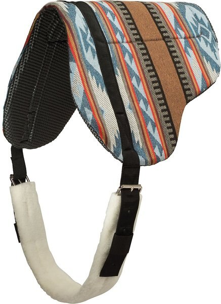 Weaver Leather Tacky-Tack Liner Bareback Horse Saddle Pad, Blue/Brown slide 1 of 1
