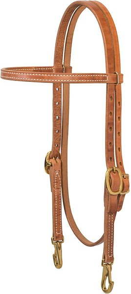 Discontinued - WEAVER LEATHER ProTack Single-Ply Trainer Horse Browband ...