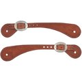 Weaver Leather Men's Shaped Harness Leather Spur Straps