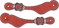 Weaver Leather Ladies' Buttered Harness Leather Spur Straps
