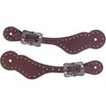 Weaver Leather Ladies' Oiled Harness Leather Spur Straps