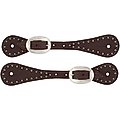 Weaver Leather Youth Harness Leather Spur Straps, Oiled Canyon Rose