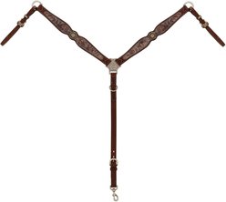 Weaver Leather Patina Rose Scalloped Horse Breast Collar