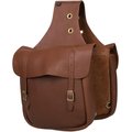 Weaver Leather Chap Leather Horse Saddle Bag, Brown