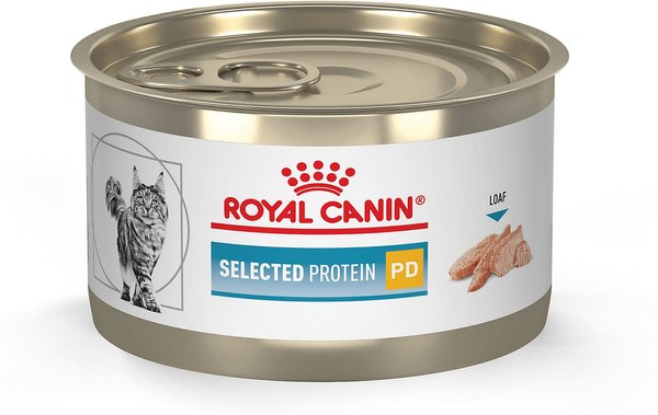 Royal Canin Veterinary Diet Adult Selected Protein PD Loaf Canned Cat Food, 5.1-oz, case of 24 slide 1 of 10