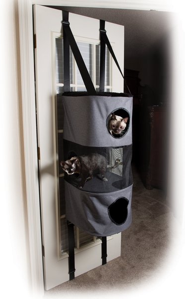 K&H Pet Products Hangin' Multi-Story Cat Condo, 3-Story slide 1 of 8