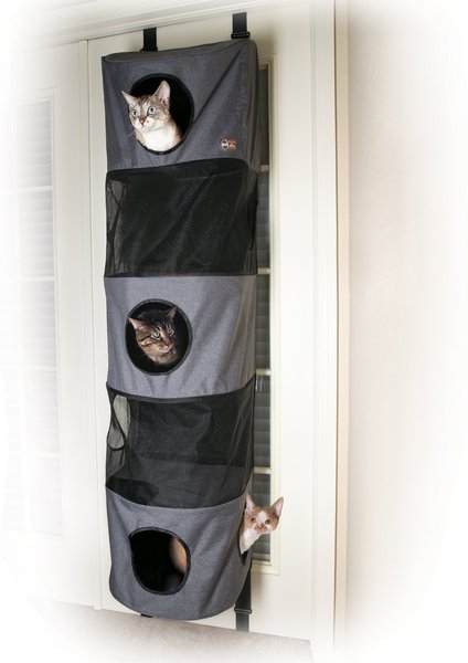 K&H Pet Products Hangin' Multi-Story Cat Condo, 5-Story slide 1 of 10