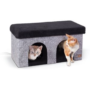 K&H Pet Products Thermo-Kitty Cat Duplex, Classy Gray