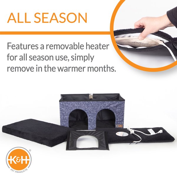 K&H Pet Products Thermo-Kitty Hut