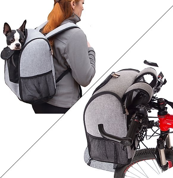 K&H Pet Products Travel Bike Dog Backpack slide 1 of 10
