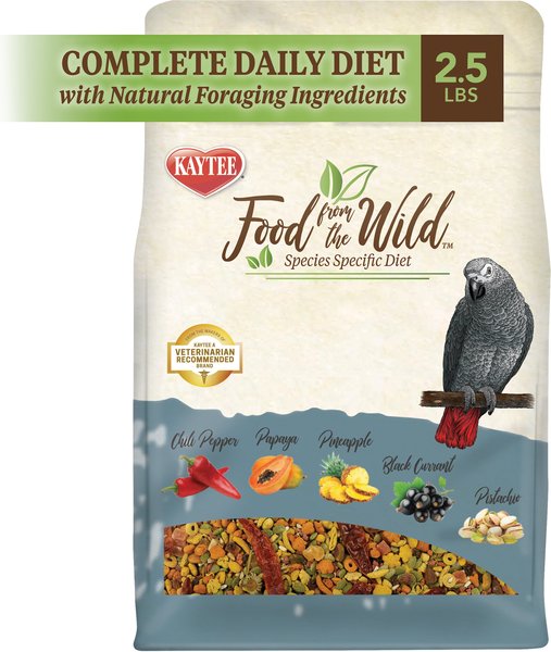 Kaytee Food from the Wild Parrot Bird Food, 2.5-lb bag slide 1 of 9
