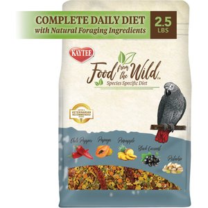 Kaytee Food from the Wild Parrot Bird Food, 2.5-lb bag