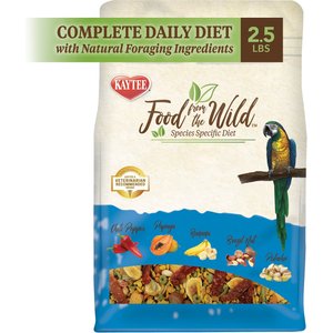 Kaytee Food from the Wild Macaw Bird Food, 2.5-lb bag