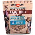 Boss Dog Fish Flavor Freeze-Dried Dog Food, 12-oz pouch