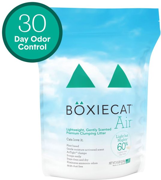 Boxiecat Air Gently Scented Lightweight Clumping Cat & Kitty Litter