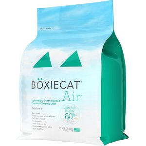 Boxiecat Lightweight Air Fresh & Clean Scented Clumping Cat Litter, 11.5-lb bag